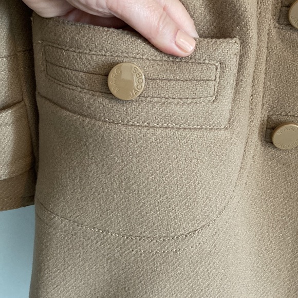 Marc Jacobs Camel Wool Babydoll Coat sz S Ex Cond! - Picture 4 of 9